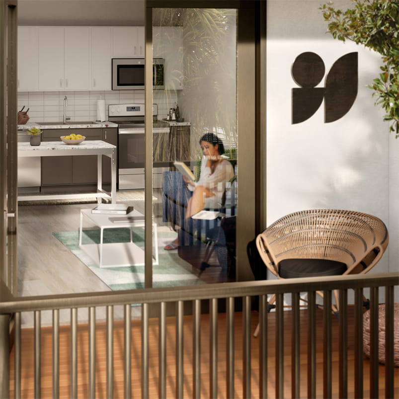 Exterior view of University Crossing