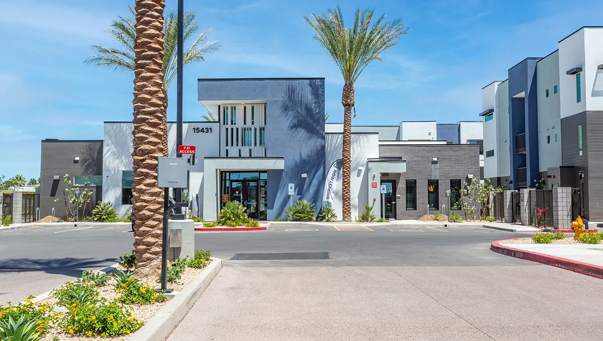 Exterior View of The Link Evanston