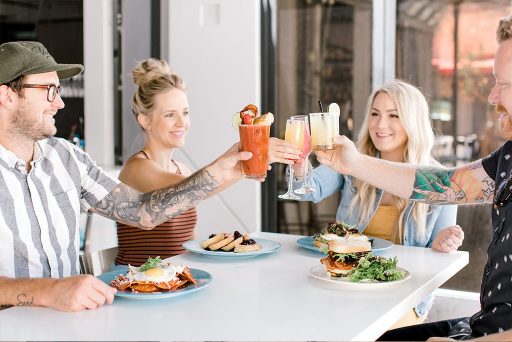 Cafe in downtown Pullman, WA